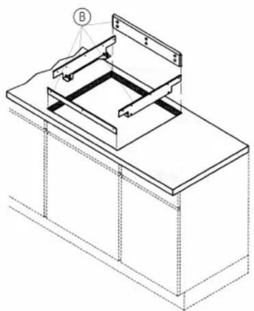 ORANIER EKG 6 - Arbeitsplattenausschnitt für den Einbau des Kochfeldes vorbereiten - 1