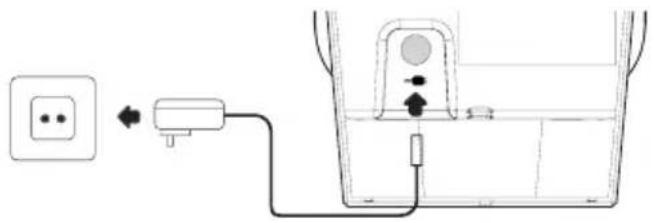 AUDIOLINE Polo 300 - Connecting the charging station ^2 - 1