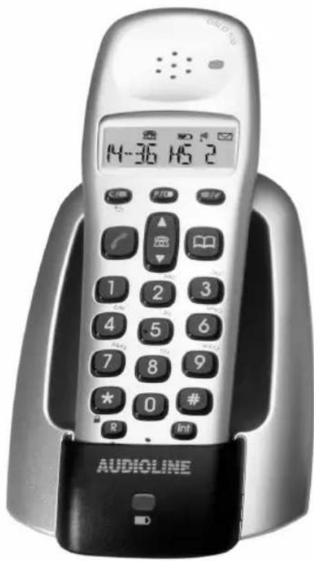 AUDIOLINE Oslo 102 - Schnurloses digitales DECT-Telefon Cordless digital DECT telephone - 1