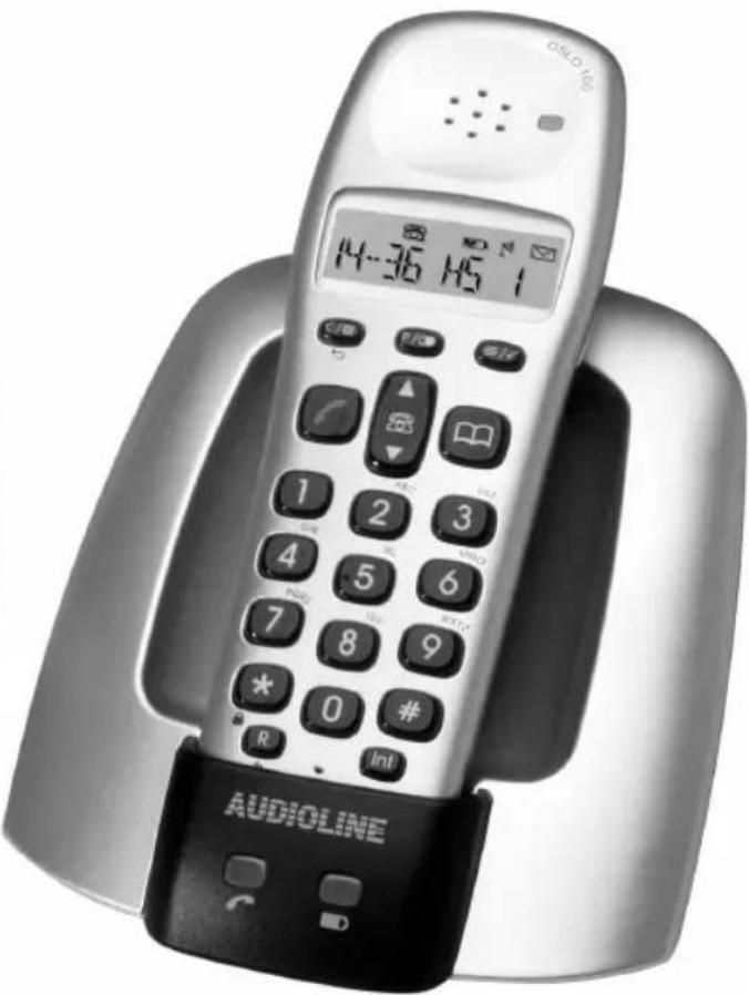 AUDIOLINE Oslo 102 - Schnurloses digitales DECT-Telefon Cordless digital DECT telephone - 2