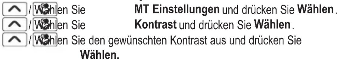 AUDIOLINE Nova 58x - Kontrast einstellen - 1