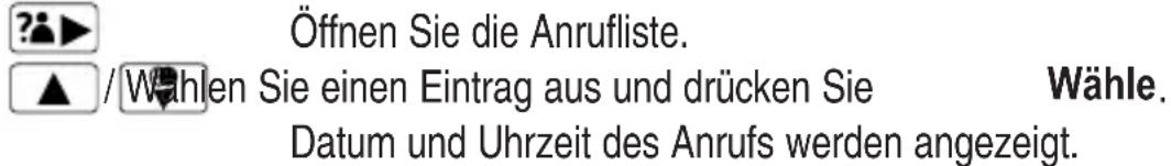 AUDIOLINE Monza 480 - Anrufliste bearbeiten - 1
