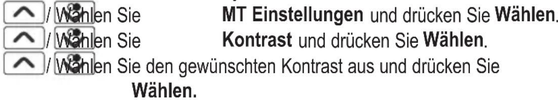 AUDIOLINE Nova 50x - Kontrast einstellen - 1