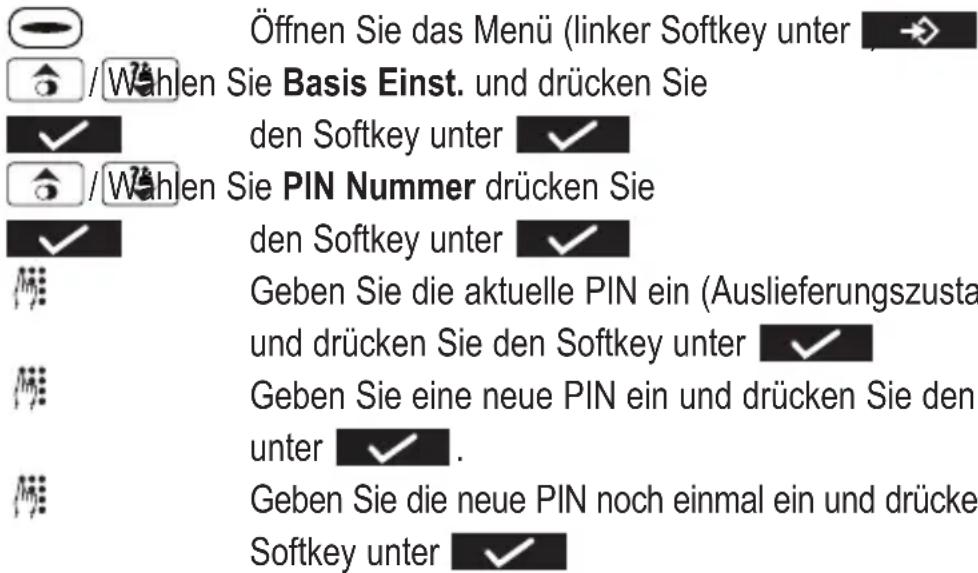 AUDIOLINE Matrix 400 - PIN ändern - 1
