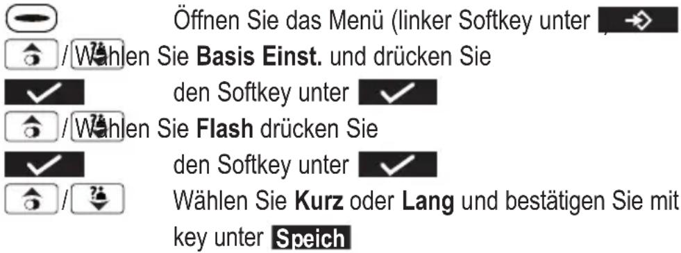 AUDIOLINE Matrix 400 - Flashzeit einstellen - 1