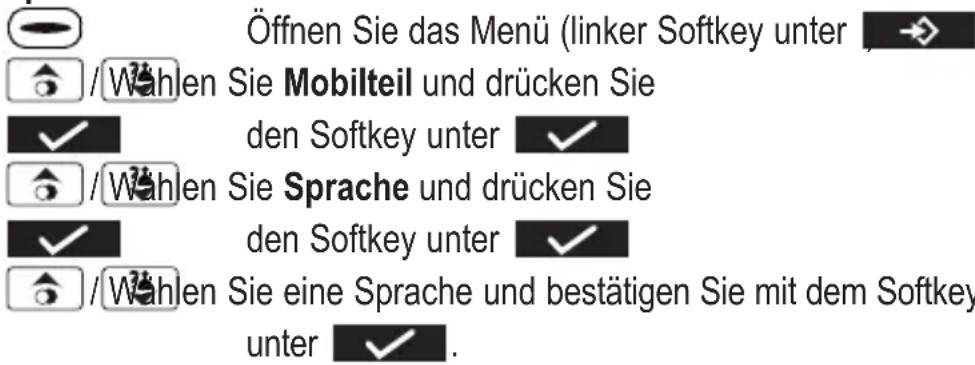 AUDIOLINE Matrix 400 - Displaysprache einstellen - 1
