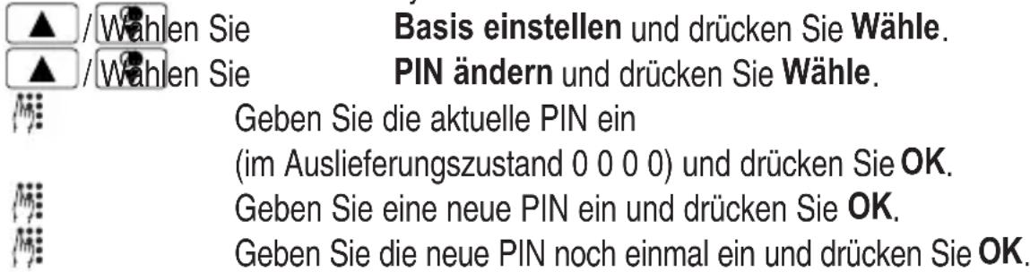 AUDIOLINE Monza 48x - PIN ändern - 1