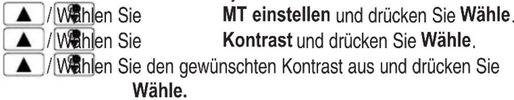 AUDIOLINE Monza 48x - Kontrast einstellen - 1
