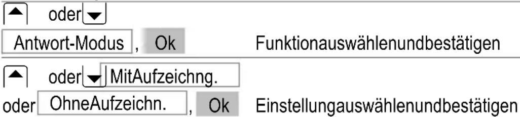 AUDIOLINE Euro 880 - Ansagemoduswählen - 1