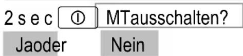 AUDIOLINE Euro 800 - Mobilteilaus-undeinschalten - 1