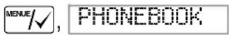 AUDIOLINE DECT 8848 - Creating phone book entries - example - 1