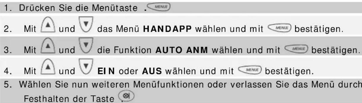 AUDIOLINE DECT 5800 - Anrufe automatisch entgegennehmen - 1
