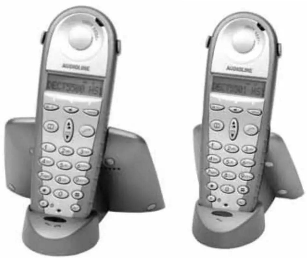 AUDIOLINE DECT 5500B plus - SchnurlosesdigitalesDECT-Telefon CordlessdigitalDECTtelephone - 1