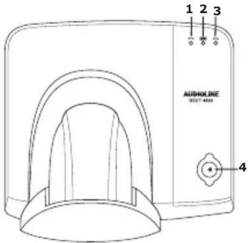 AUDIOLINE DECT 4800B - Base station - 1
