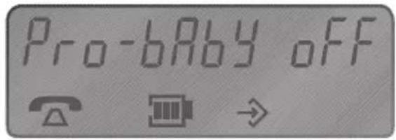 AUDIOLINE CDL950G - BABYRUF EINSCHALTEN - 2