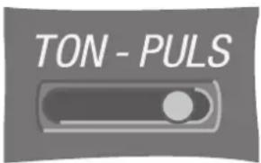 AUDIOLINE 5G - TON(MFV)/PULS (IWV) WÄHLVERFAHREN - 1