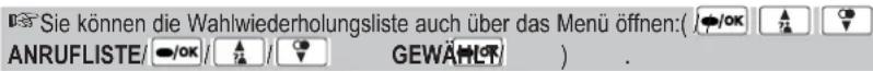 AUDIOLINE Tel 382 Combo Big - Wahlwiederholung bearbeiten - 2