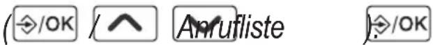 AUDIOLINE BigTel 128 DECT CAP - Anrufliste bearbeiten - 2
