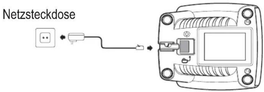 AUDIOLINE BigTel 118 - Ladestation anschließen ^2 - 1