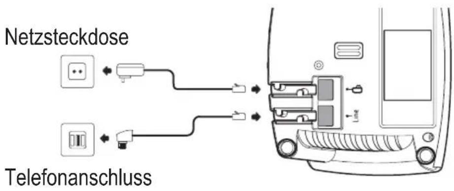 AUDIOLINE BigTel 118 - Telefon in Betrieb nehmen - 1