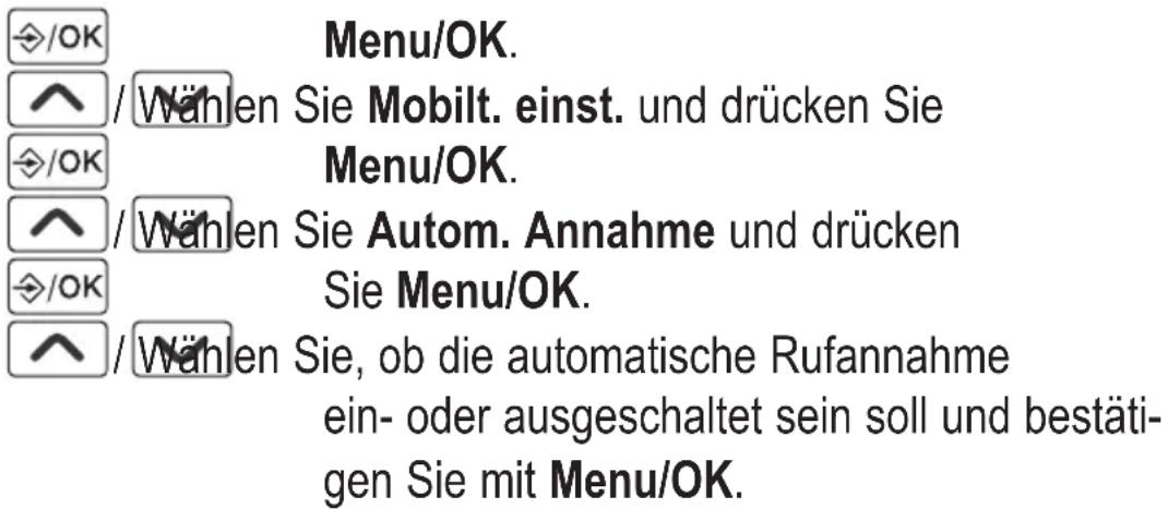 AUDIOLINE BigTel 110 - Telefon einstellen - 1