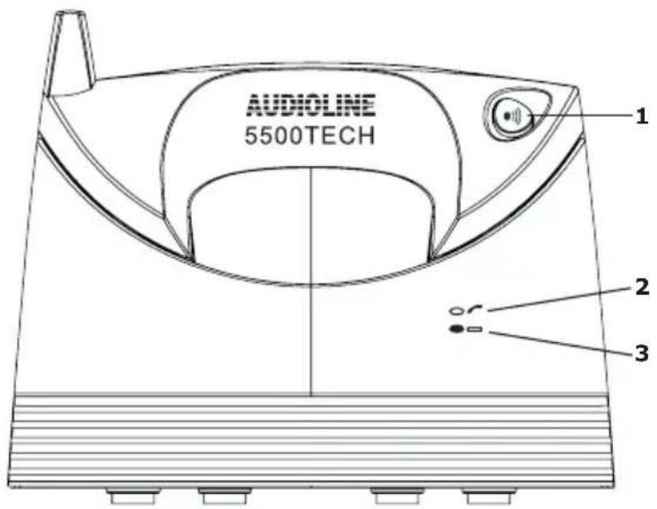 AUDIOLINE 5500TECH - Basisstation - 1