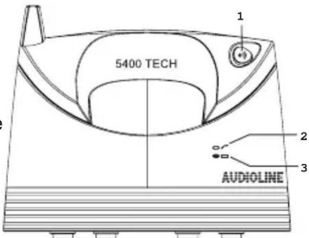 AUDIOLINE 5400TECH B - Basisstation - 1