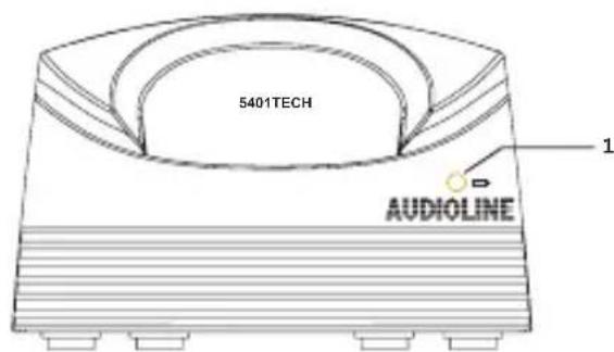 AUDIOLINE 5400TECH B - Ladestation - 1