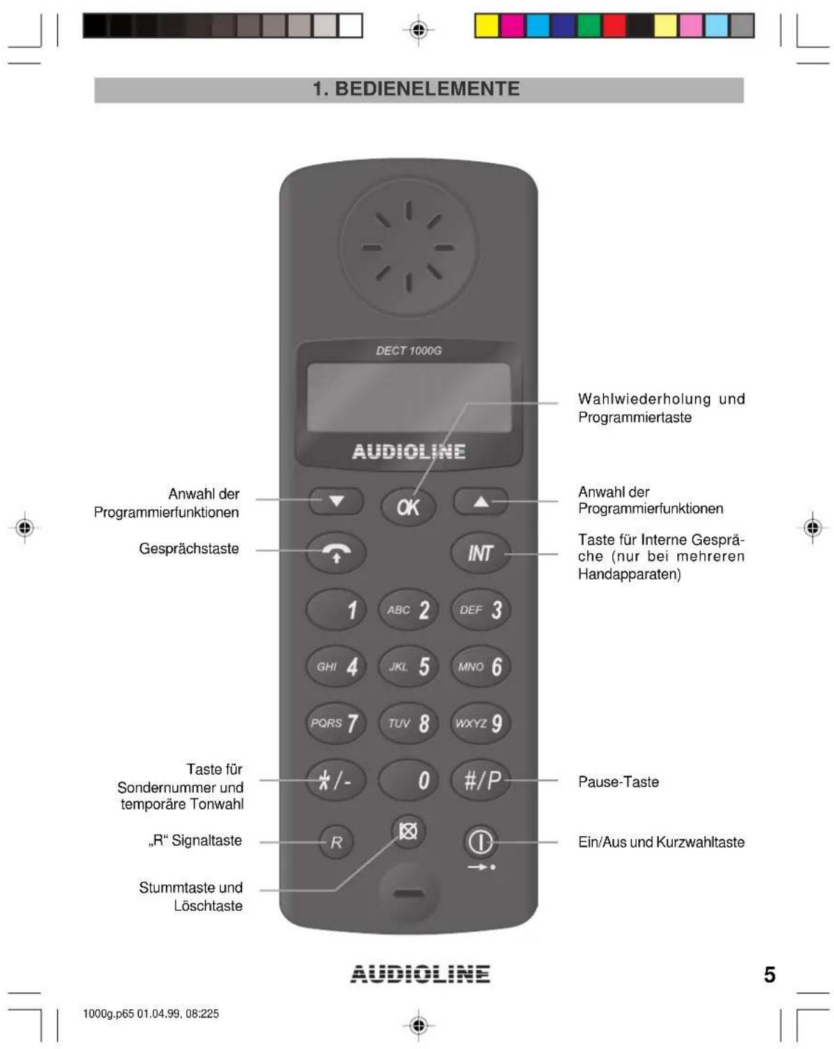 AUDIOLINE DECT 1000G - AUDIOLINE - 2