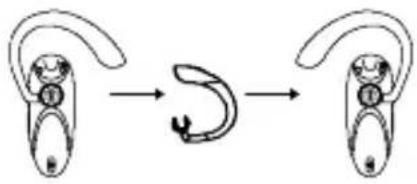 AUDIOLINE Headset BT 113 - Headset tragen - 1