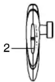AUDIOLINE Headset BT 113 - Gesprächslautstärke einstellen - 1