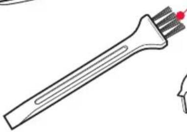 SUNBEAM Cafe Series EM0480 - Burr cleaning brush - 1