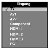 ORION TV26PL690 - Eingang wählen - 1