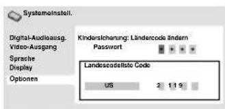 ORION TV26PL6905DVD - Klindersicherungs-Ländercode - 2