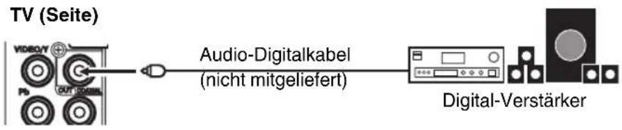 ORION TV26LB630 - Anschluss an digitale Audio-Verstärker - 1