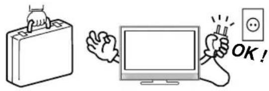 ORION TV26LB126S - Um einen lebensgefährlichen Stromschlag zu vermeiden, beachten Sie bitte folgende Hinweise: - 2