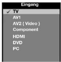 ORION TV24QBKWE915DVD - Eingang wählen - 1