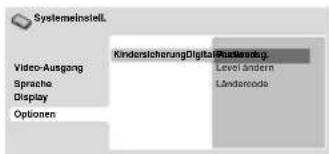 ORION TV24LW975DVD - Passwort einrichten - 1
