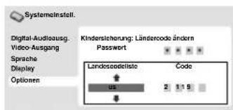 ORION TV24LW975DVD - Klndersicherungs-Ländercode - 3