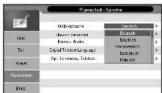 ORION TV24LB880 - OSD-Sprache einstellen - 2