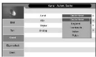 ORION TV24LB880 - DVB-T-Senderspeicherung / Suche aktualisieren - 2