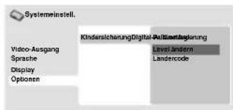 ORION TV22QBKCC925DVD - Leveländerung - 1