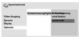ORION TV22QBKCC925DVD - Klndersicherungs-Ländercode - 1