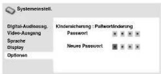 ORION TV22LW845DVD - Passwort ändern - 3