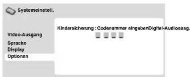 ORION TV22LW845DVD - Passwort einrichten - 2