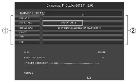 ORION TV22LW840 - Kennwort ändern: - 1