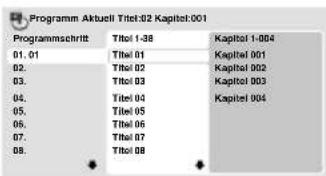 ORION TV22LW825DVD - Programmwiedergabe - 1