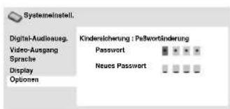 ORION TV22LW825DVD - Passwort ändern - 2