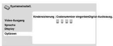 ORION TV22LW815DVD - Passwort einrichten - 2