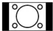 ORION TV22LW815DVD - Bildformat und schwarze Balken - 1